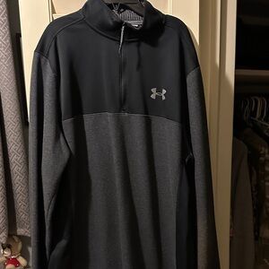 Under Armour Men's Black and Dark Gray Performance Jacket